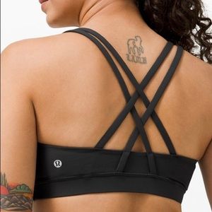 Lululemon Energy Bra ~ Black 6